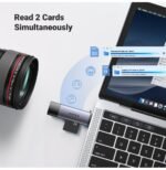 Lecteur de Carte SD Ugreen USB C USB 3.0 2 en 1 Adaptateur de Carte SD en Aluminium (50706) – Image 3