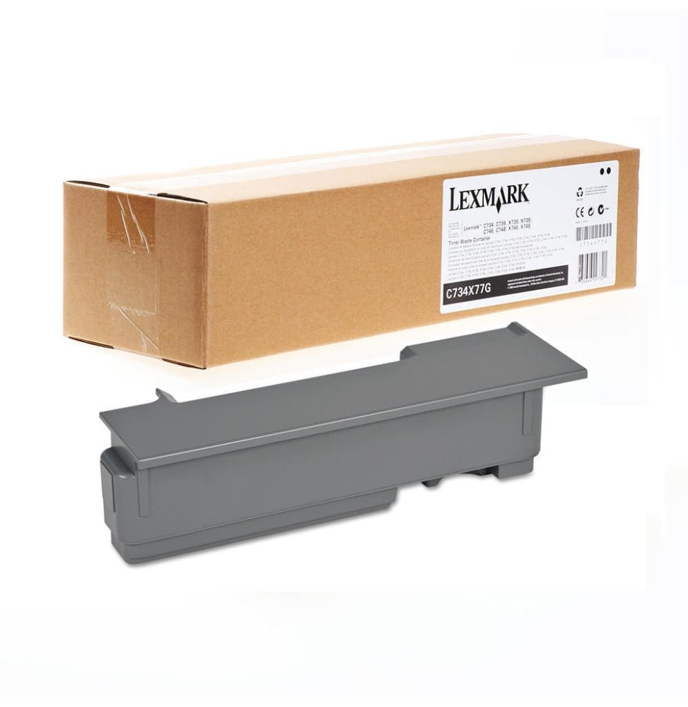 lexmark-c-x73x-74x-c734x77g-bouteille-de-recuperation-du-toner-usage.jpg Lexmark C/X73x, 74x (C734X77G) - Bouteille de récupération du toner usagé – Image 1