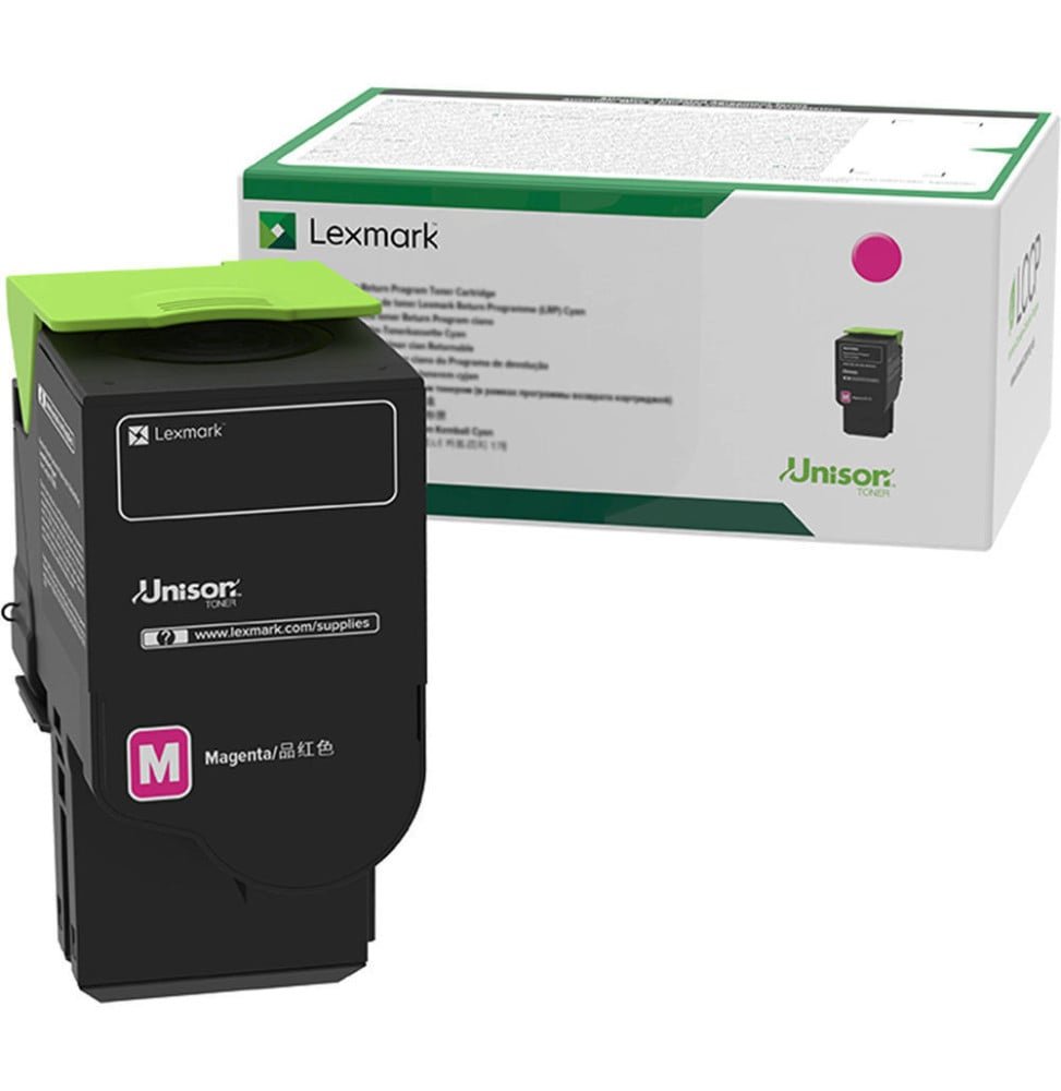 lexmark-cs-cx421-52x-62x-magenta-cartouche-de-toner-dorigine-78c5xm0.jpg Lexmark CS/CX421, 52x, 62x Magenta - Cartouche de toner d'origine (78C5XM0) – Image 1