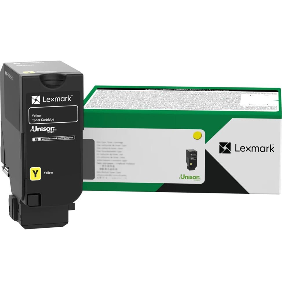 lexmark-cx735-cartouche-de-toner-du-programme-de-retour-jaune-81c8xy0.jpg Lexmark CX735 Cartouche de toner du programme de retour Jaune (81C8XY0) – Image 1