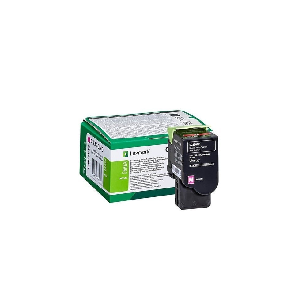 lexmark-magenta-c2350m0-toner-lexmark-programme-de-retour-1000.jpg Lexmark Magenta (C2350M0) - Toner Lexmark programme de retour - 1000 – Image 1