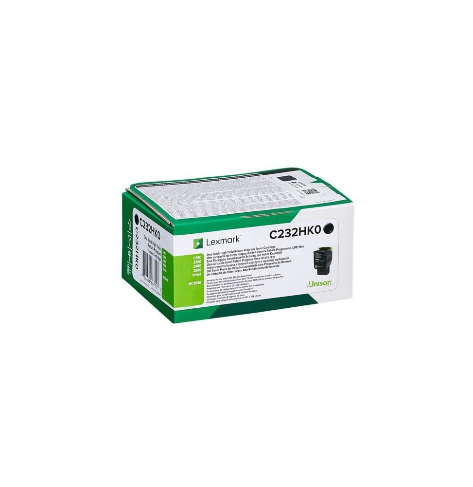 lexmark-noir-c235hk0-toner-lexmark-programme-de-retour-3000.jpg Lexmark Noir (C235HK0) - Toner Lexmark programme de retour - 3000 – Image 1