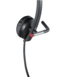 Logitech H650e Casque Avec fil Arceau Bureau/Centre d'appels USB Type-A Noir, Argent (981-000519) – Image 3