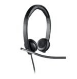 Logitech H650e Casque Avec fil Arceau Bureau/Centre d'appels USB Type-A Noir, Argent (981-000519) – Image 5