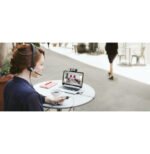 Micro-casque Sans fil Logitech H820e avec Socle de chargement - monaural (981-000512) – Image 9