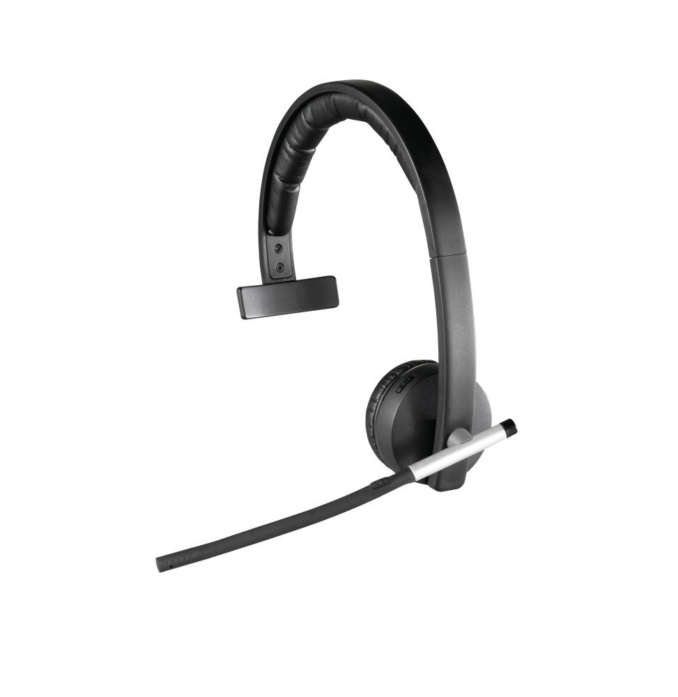 logitech-h820e-casque-sans-fil-arceau-bureau-centre-d-appels-socle-de-chargement-noir-981-000512.jpg Micro-casque Sans fil Logitech H820e avec Socle de chargement - monaural (981-000512) – Image 1