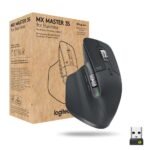Logitech MX Master 3s for Business souris Droitier RF sans fil + Bluetooth Laser 8000 DPI (910-006582)