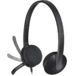 Casque Logitech H340 pour PC avec microphone anti-parasite - USB (981-000475) – Image 4