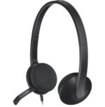 Casque Logitech H340 pour PC avec microphone anti-parasite - USB (981-000475) – Image 5