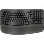Logitech Wave Keys clavier RF sans fil + Bluetooth AZERTY Français Graphite (920-012286)