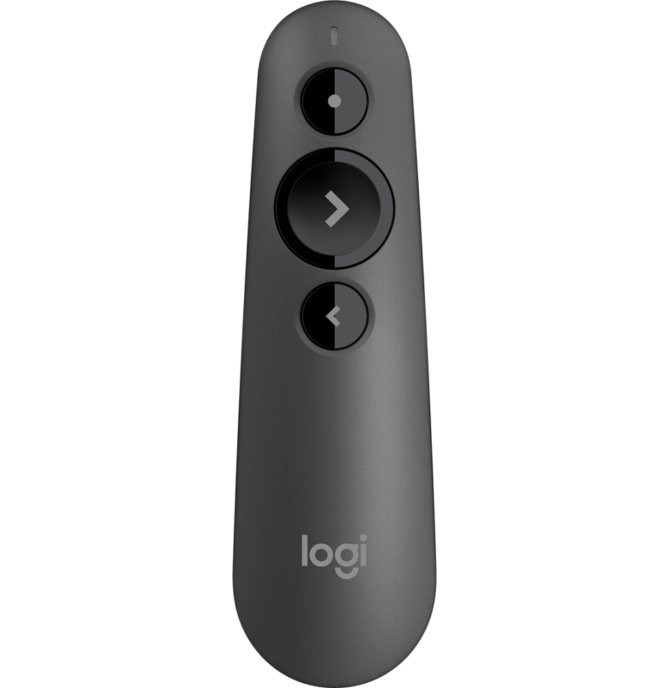 logitech-wireless-presenter-r500s-graphite-laser-telecommande-de-presentation-910-005843.png Logitech Wireless Presenter R500s - Laser Télécommande de présentation – Image 1