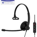 Micro-casque filaire Epos Impact 100 MS monaural USB-C et USB-A (1001419)