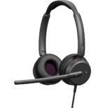 Micro-casque filaire EPOS Impact 460T USB-C avec un adaptateur USB-A (1001253) – Image 3