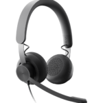 Micro-casque filaire Logitech Zone Wired Teams - USB-C & USB-A (981-000870)