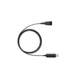Micro-casque Jabra BIZ 1500 Duo Wideband micro antibruit + Adaptateur Jabra Link 230 - USB plug-and-play (1519-0154 + 230-09) – Image 3