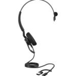 Micro-casque Jabra Engage 40 Mono UC, adaptateur USB C/A (4093-419-269)
