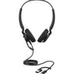 Micro-casque Jabra Engage 40 UC stereo avec adaptateur USB C/A (4099-419-269)