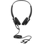 Micro-casque Jabra Engage 40 UC stereo avec adaptateur USB C/A (4099-419-269)