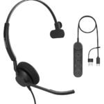 Micro-casque Jabra Engage 50 II Mono UC avec adaptateur USB C/A (5093-299-2269)