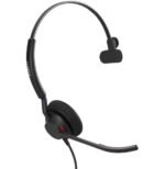 Micro-casque Jabra Engage 50 II Mono UC avec adaptateur USB C/A (5093-299-2269) – Image 3