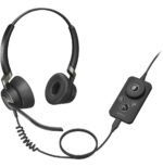 Micro-casque Jabra Engage 50 II UC Duo avec contrôleur USB-A détachable pour une mobilité facile (5099-299-2219) – Image 4