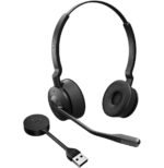 Micro-casque Jabra Engage 55 SE Stéréo UC avec Link400a + support de charge (9659-415-111) – Image 4