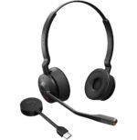 Micro-casque Jabra Engage 55 UC Stéréo USB-C - avec Base chargeur (9559-435-111) – Image 3