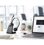 Micro-casque Jabra Engage 55 UC Stéréo USB-C - avec Base chargeur (9559-435-111) – Image 5