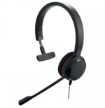 Micro-casque Jabra Evolve 20 MS Mono avec adaptateur USB C/A (4993-823-169) – Image 3