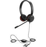 Micro-casque Jabra Evolve 30 II Stereo MS avec adaptateur USB C/A (5399-823-369)