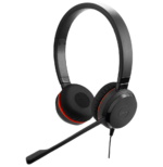 Micro-casque Jabra Evolve2 30 II Duo version Stereo - 3.5 mm Jack (14401-21) – Image 3