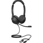Micro-casque Jabra Evolve2 30 SE version Stereo MS, adaptateur USB C/A (23189-999-779)