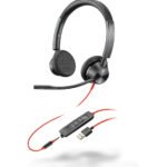 Micro-casque POLY Blackwire 3325 USB-A + Connexion 3,5 mm (76J20AA)