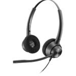 Micro-casque POLY EncorePro 320 binaural avec fonction Quick Disconnect TAA (77T26AA)
