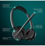 Micro-casque sans fil Bluetooth Epos Impact 500 MS UC ANC WL USB-C avec un adaptateur USB-A (1001490) – Image 8