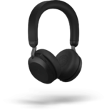 Micro-casque sans fil Jabra Evolve2 75 USB-A UC avec socle de recharge - Noir (27599-989-989) – Image 4