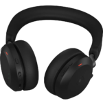 Micro-casque sans fil Jabra Evolve2 75 USB-A UC avec socle de recharge - Noir (27599-989-989) – Image 5
