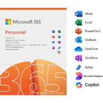 Microsoft 365 Personnel Français avec Copilot intégré - abonnement 12 mois pour 1 personne (PC, Mac, iOS et Android)