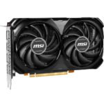 MSI GEFORCE RTX 4060 VENTUS 2X BLACK 8G OC carte graphique NVIDIA 8 Go GDDR6 (GEFORCE RTX 4060 VENTUS 2X BLACK 8G OC) – Image 2
