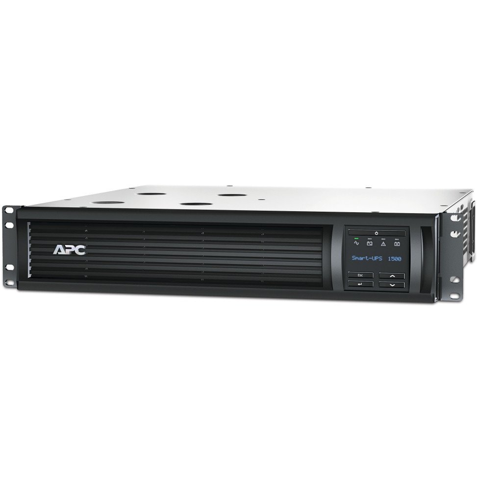onduleur-line-interactive-apc-smart-ups-1500-va-lcd-230v-rack-2u.jpg Onduleur Line interactive APC 1500 VA Smart-UPS - Rack 2U (SMT1500RMI2U) – Image 1