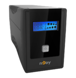 Onduleur Line-interactive nJoy Cadu 650 - 360 W / 600 VA - 2 prises FR (UPCMTLS665TCAAZ) – Image 3