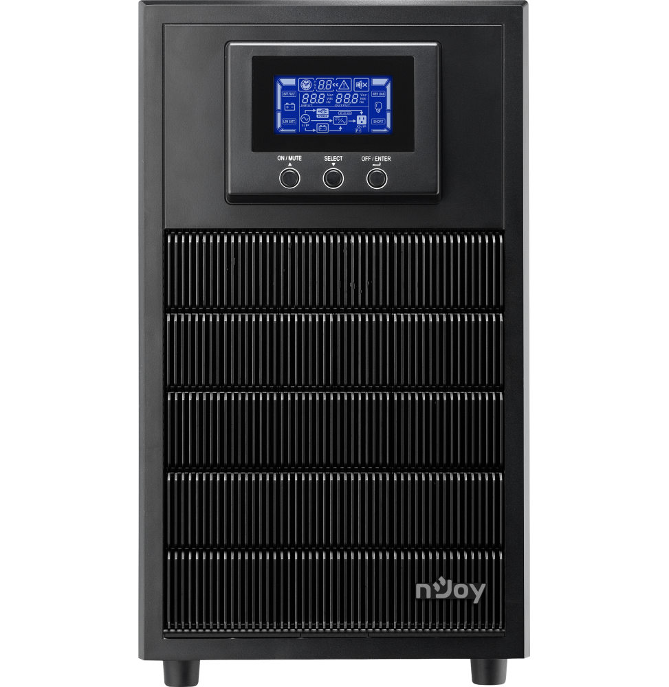 onduleur-on-line-njoy-aten-pro-3000-2700-w-3000va-4-prises-fr-pwup-ol300ap-az.png Onduleur On-line nJoy Aten PRO 3000 - 2700 W / 3000VA - 4 prises FR (PWUP-OL300AP-AZ) – Image 1