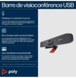 POLY Barre de visioconférence USB Studio R30 Barre de visioconférence USB Poly Studio R30 (842D2AA) – Image 12