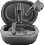 POLY Écouteurs noir charbon Voyager Free 60+ UC + adaptateur USB-C BT700 + étui de charge avec écran tactile (7Y8G4AA) – Image 2