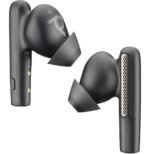 POLY Écouteurs noir charbon Voyager Free 60+ UC + adaptateur USB-C BT700 + étui de charge avec écran tactile (7Y8G4AA)