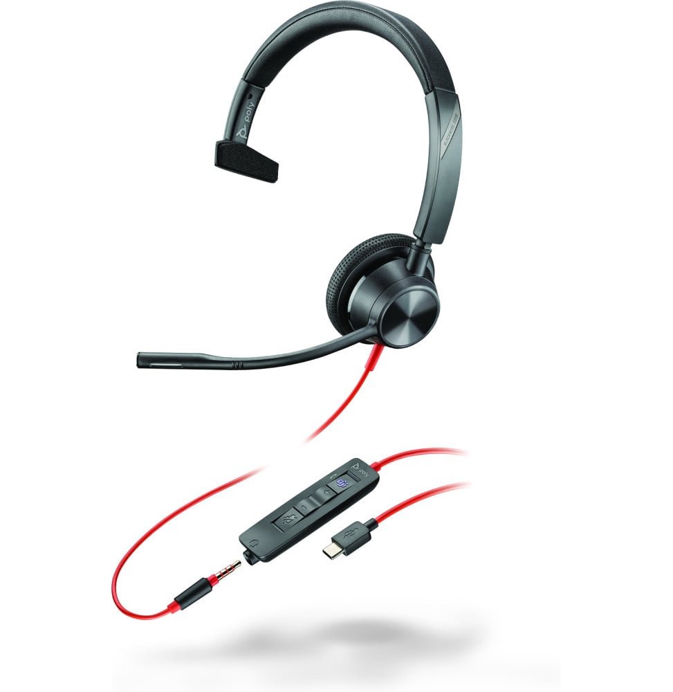 poly-micro-casque-blackwire-3315-monaural-usb-c-certifie-microsoft-teams-connexion-3-5-mm-adaptateur-usb-c-a-8x218aa.jpg POLY Micro-casque Blackwire 3315 monaural USB-C certifié Microsoft Teams + connexion 3,5 mm + adaptateur USB-C/A (8X218AA) – Image 1