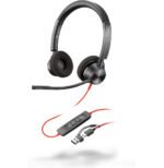 POLY Micro-casque Blackwire 3320 stéréo USB-C + adaptateur USB-C/A (8X219AA) – Image 2