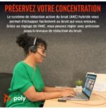 POLY Micro-casque Blackwire 8225 stéréo USB-C + adaptateur USB-C/A (8X223AA) – Image 6