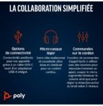 POLY Micro-casque Blackwire 8225 stéréo USB-C + adaptateur USB-C/A (8X223AA) – Image 10