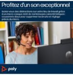 POLY Micro-casque monaural USB-C Blackwire 5210 + prise 3,5 mm + adaptateur USB-C/A (8X230AA) – Image 4